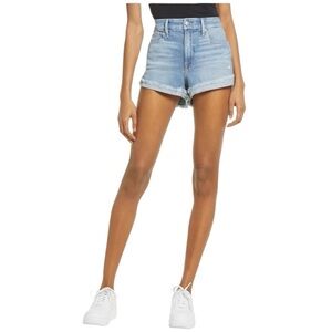 Good American Good Curve High Waist Denim Shorts 14/32